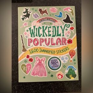 Wickedly Popular : Stickers for Your Inner Witch - Wicked Book - New, Nail Art